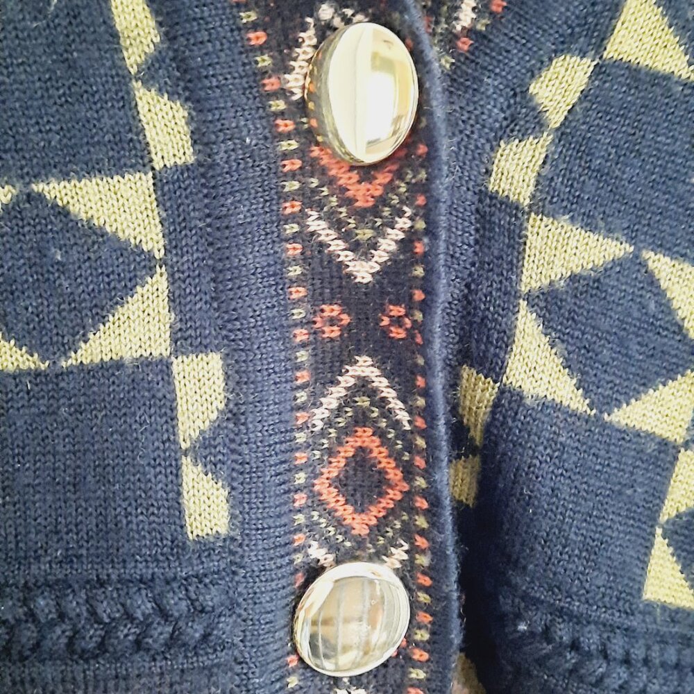 Vintage Autumnal Cardigan - Picture 6 of 7